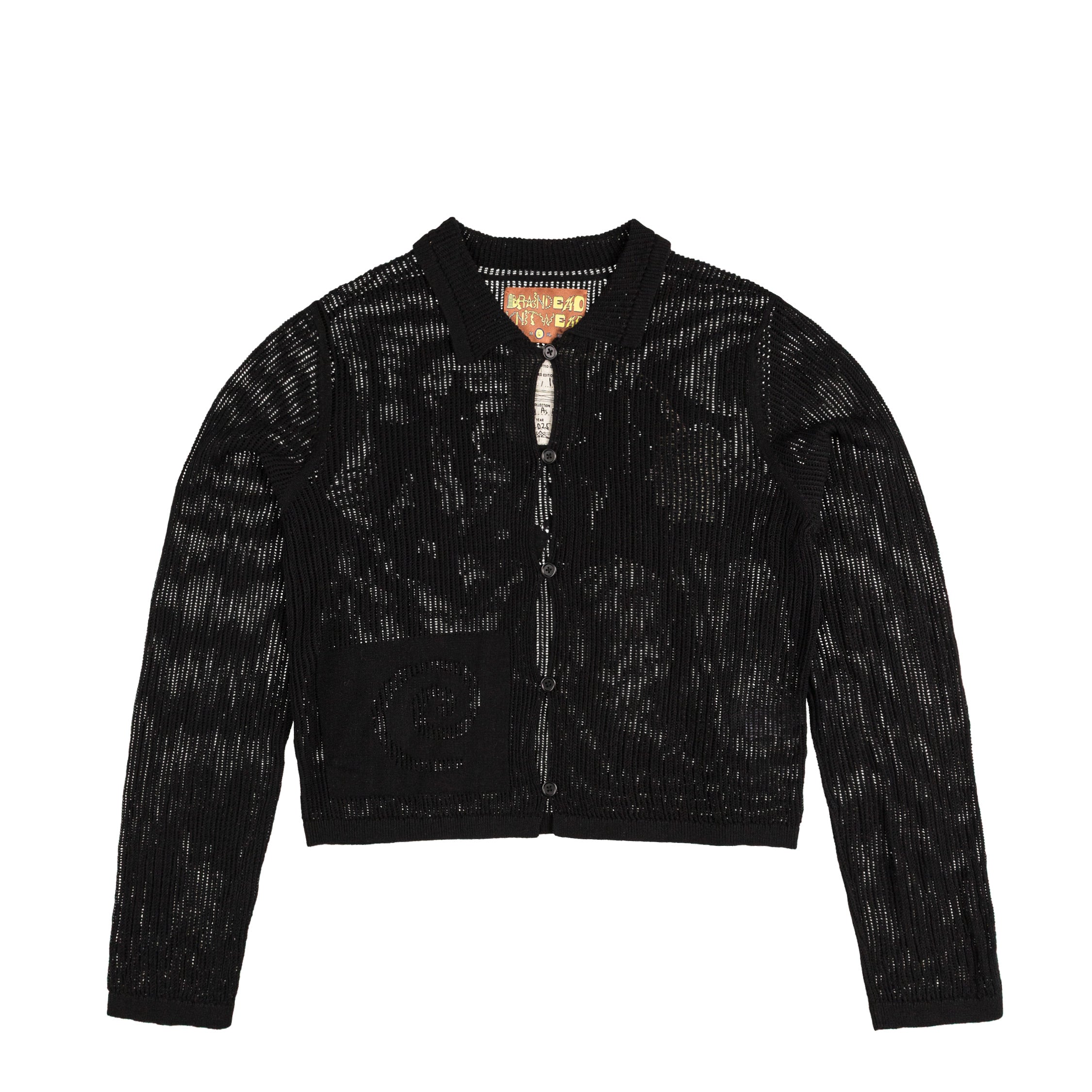 Brain Dead Mesh Knit Spiral Cardigan | Apparel » Buy online now!