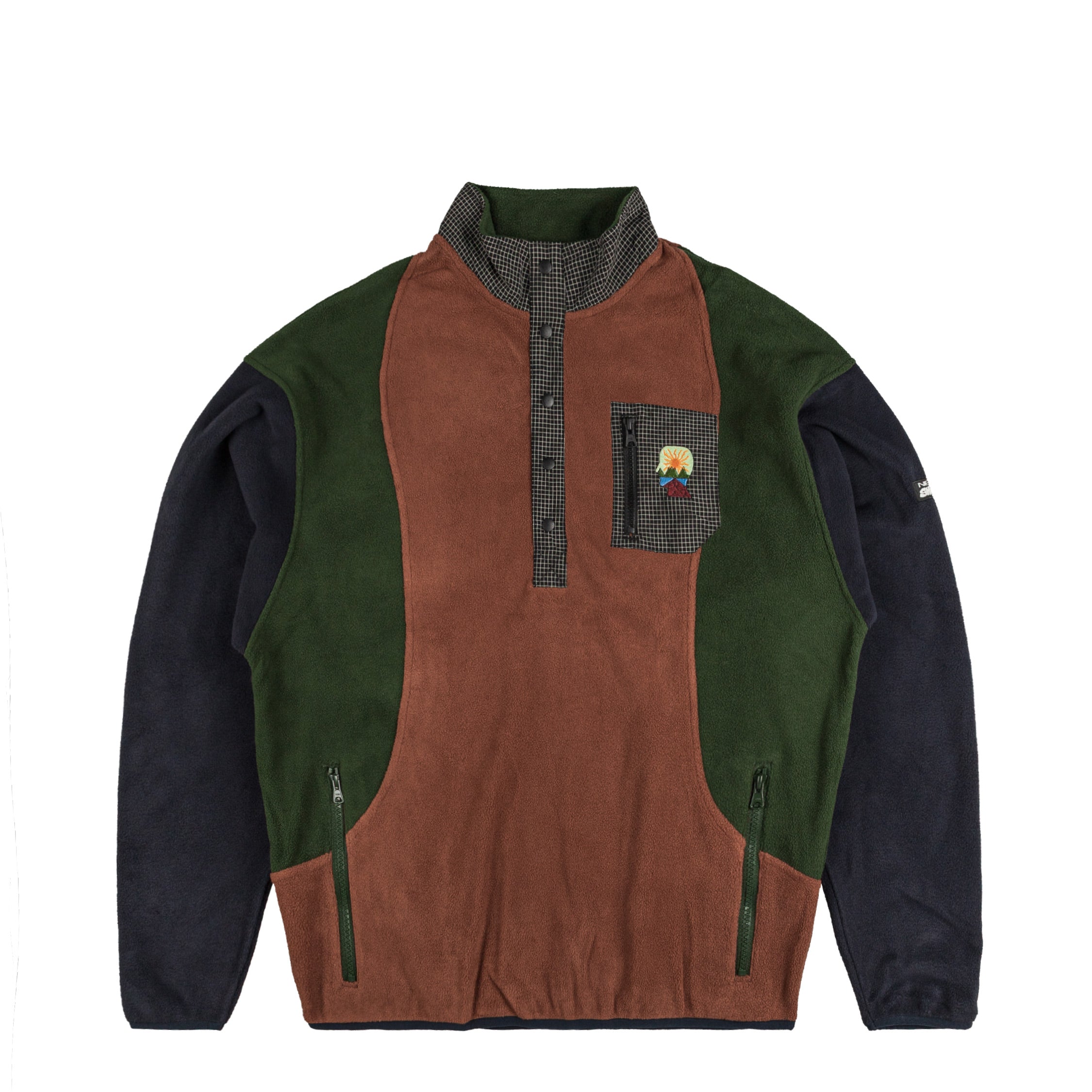 新品　BRIEFING BIG BEAT HIGHNECK RELAXED Brain Dead Equipment Ripstop Pullover Fleece Jacket