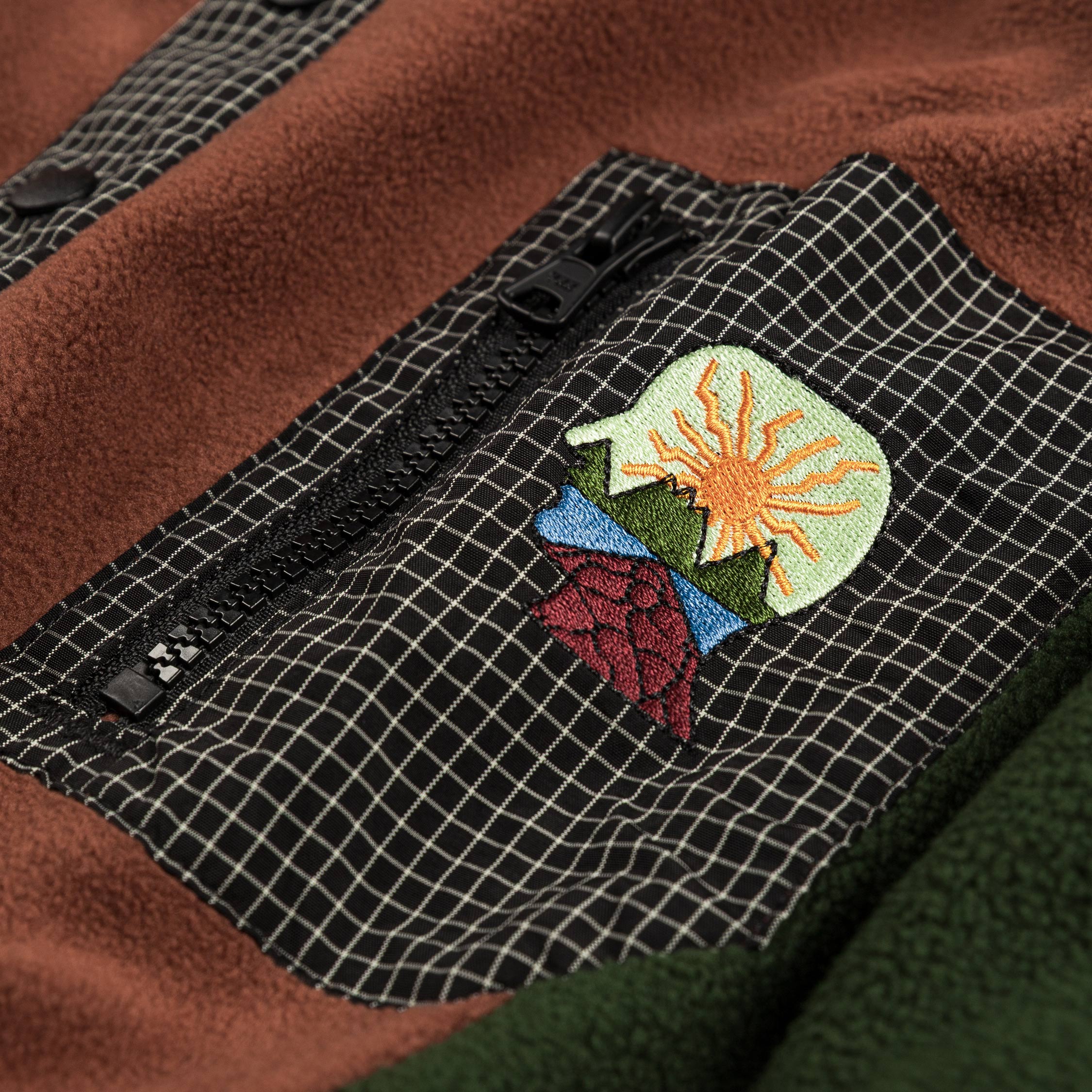 Brain Dead Equipment Ripstop Pullover Fleece Jacket | Apparel