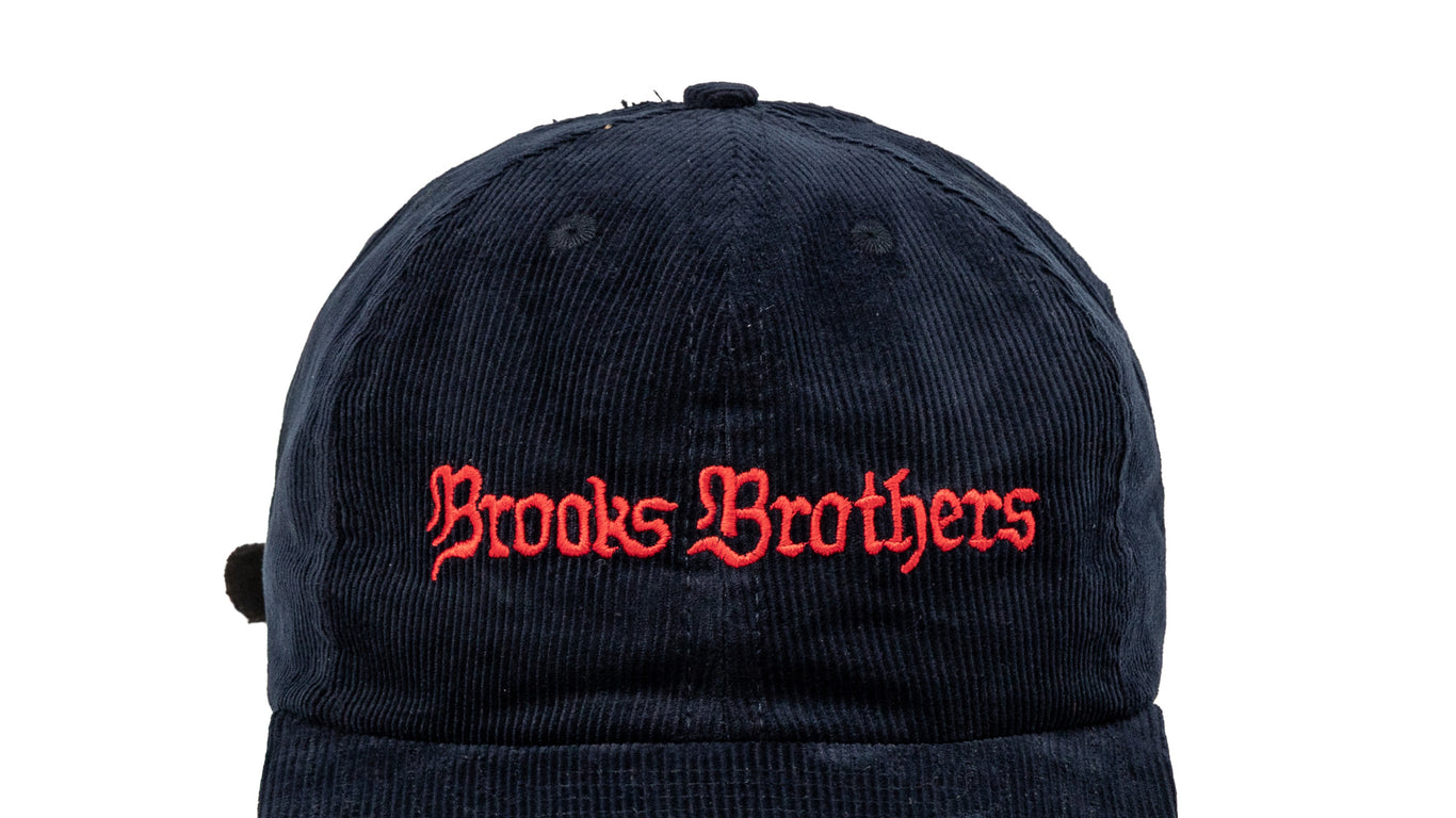 ブレインデット　ブルックスブラザーズ　6 PANEL CORDUROY HAT Brooks Brothers California 6 Panel Corduroy Hat - Forest Green