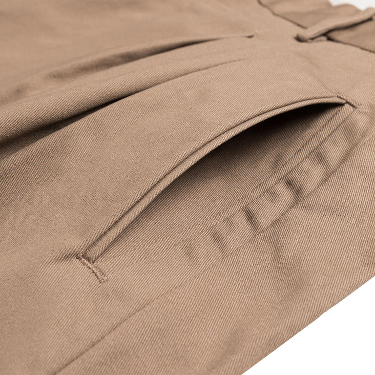 Brain Dead x Brooks Brothers Pleated Chino Short (Desert)