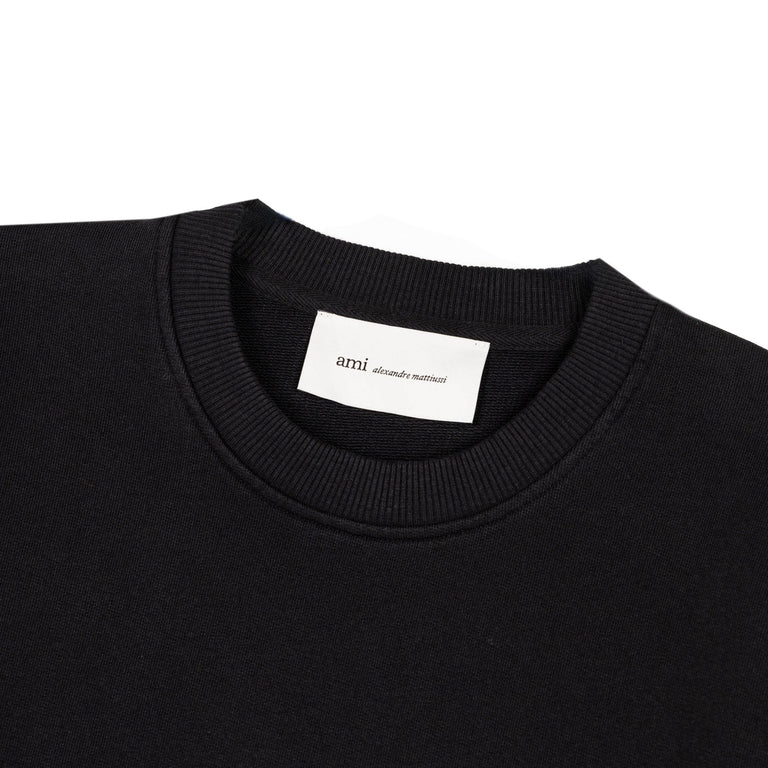 AMI Paris	Red Ami De Coeur Sweatshirt - XXL / Black - 2