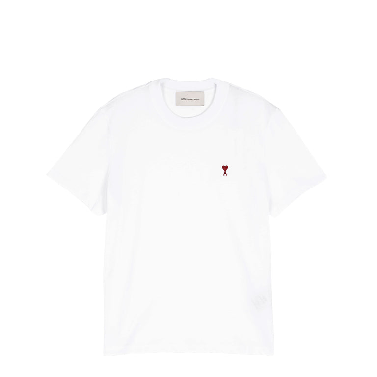 AMI Paris	Red Ami De Coeur T-Shirt - XXL / White
