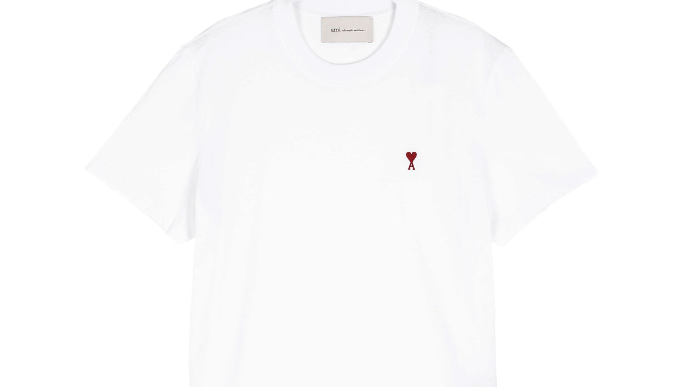 AMI Paris Red Ami De Coeur T-Shirt » bestel nu online!