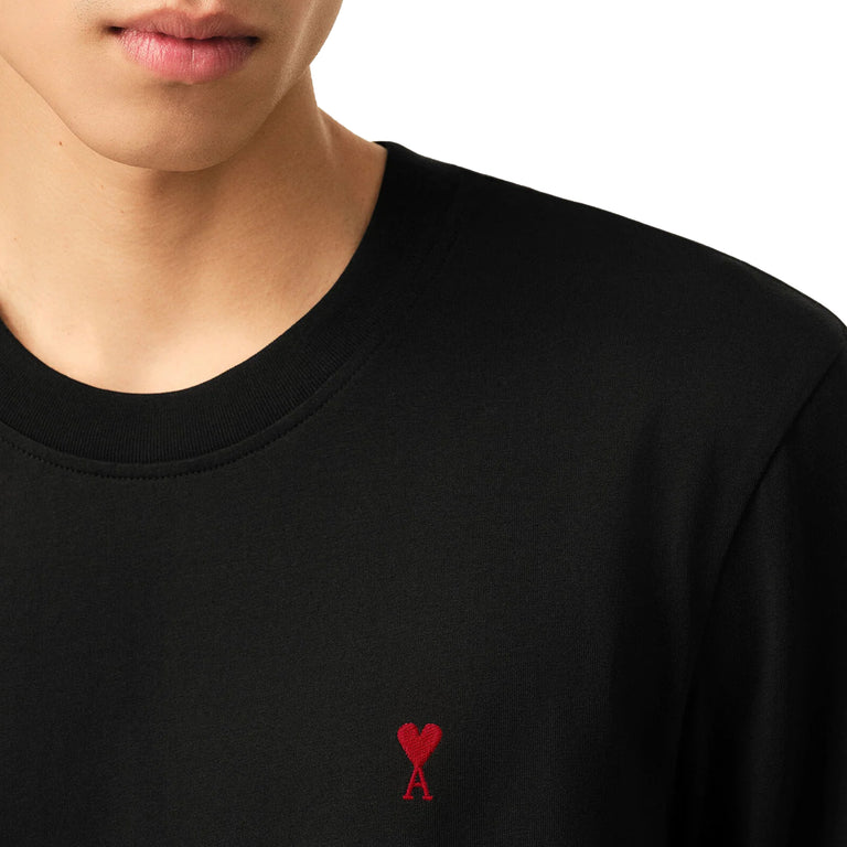 AMI Paris	Ami De Coeur Longsleeve T-Shirt - S / Black - 2