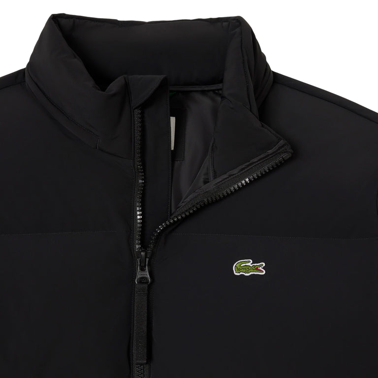 Lacoste Water-Repellent Hooded Down Jacket - 56 / Black - 3

