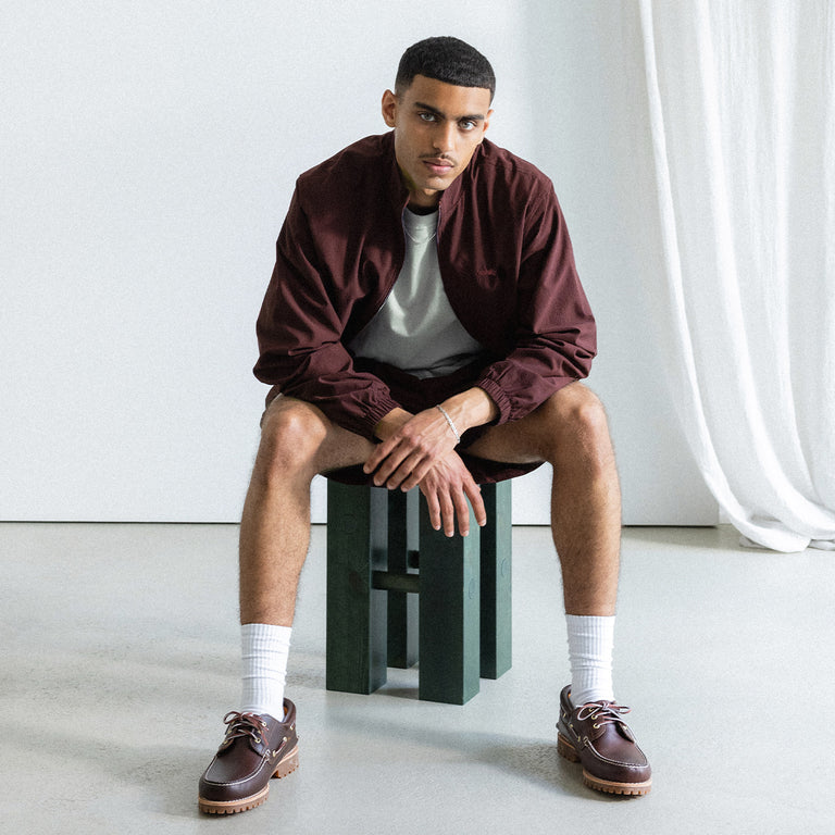 Asphaltgold Essential Track Jacket onfeet