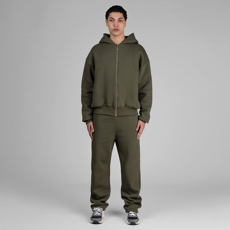 Perplex Armor Zip Hoodie Olive