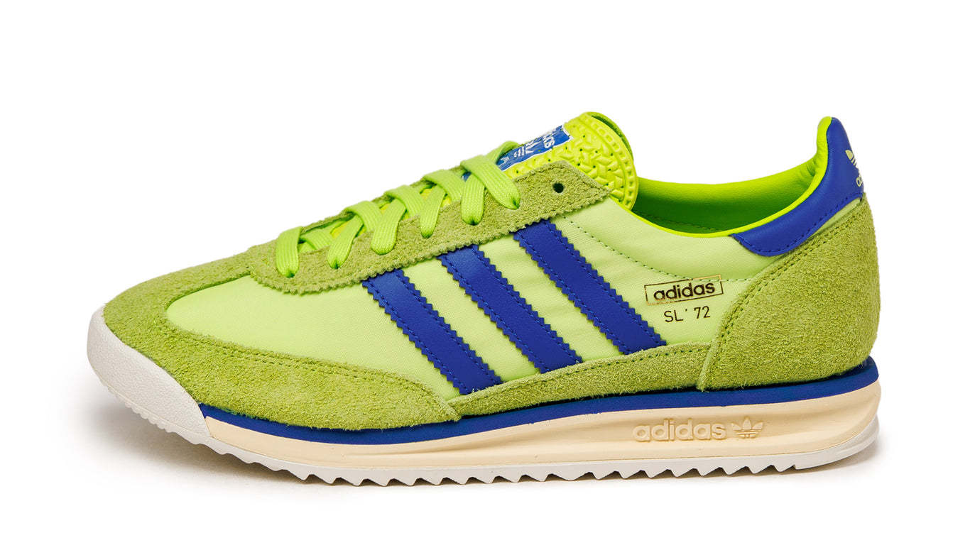 スニーカー adidas SL 72 RS Yellow Blue Adidas SL 72 RS “Utility Yellow／Blue Royal／Core White