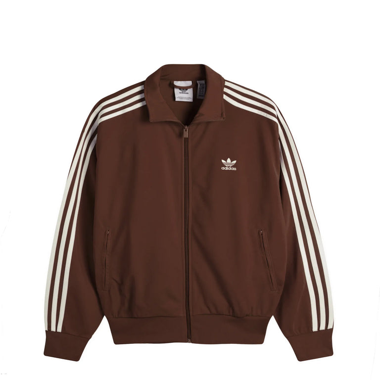 Adidas Firebird Track Top - XXL / Auburn / Off White
