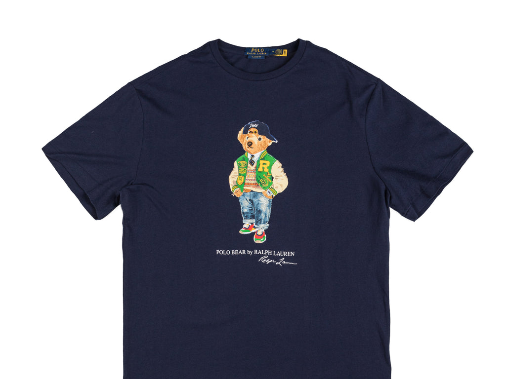 Polo Ralph Lauren Bear T-Shirt Navy 【L】 BtLSgUmRjiohPzRErvWa_710854497