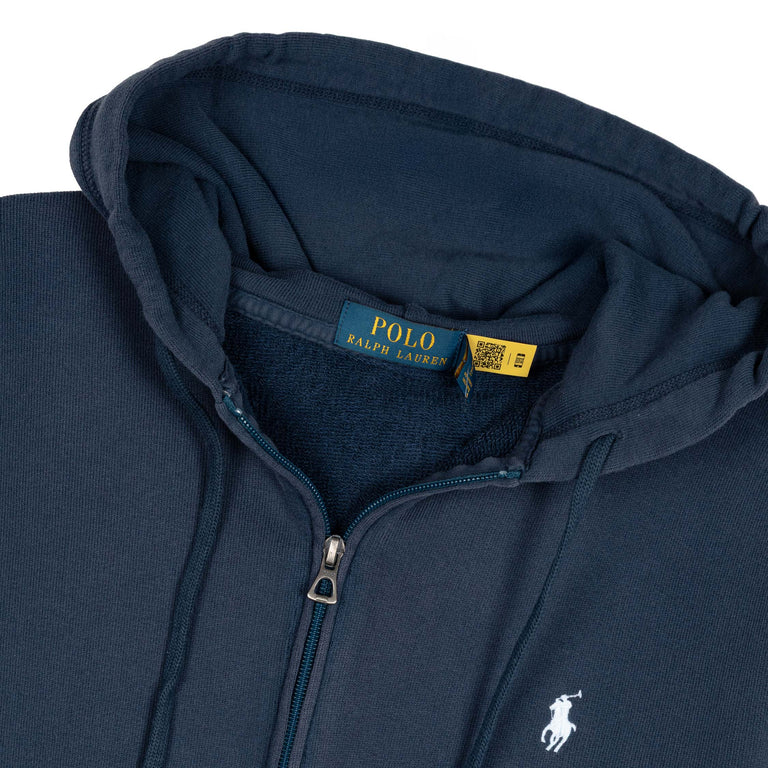 Polo Ralph Lauren French Terry Full-Zip Hoodie - L / Newport Navy - 2
