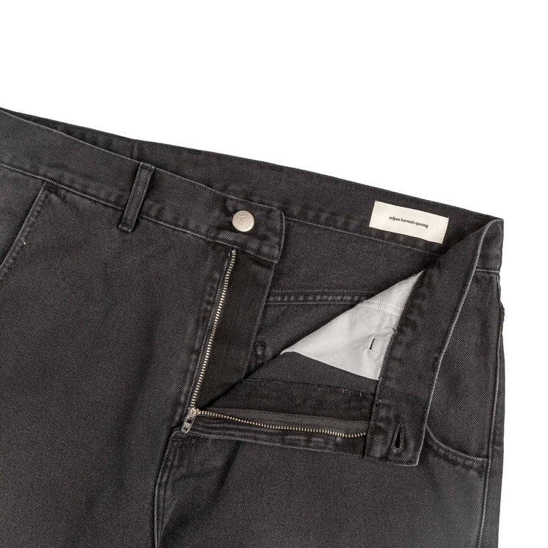 mfpen Straight Cut Jeans (Faded Black)