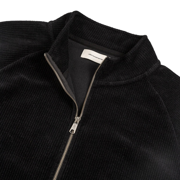 mfpen Leisure Zip Up (Black Jersey Cord)
