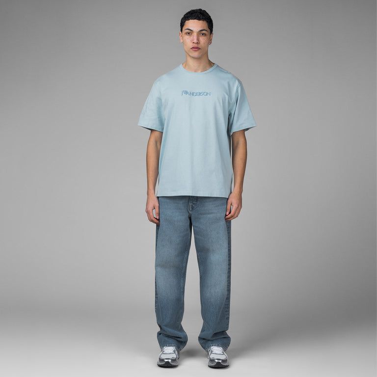JW Anderson 3D Logo Embroidery T-Shirt