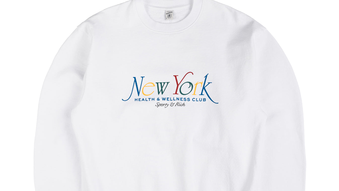 Sporty Rich NY 94 Crewneck Apparel » Buy online now!