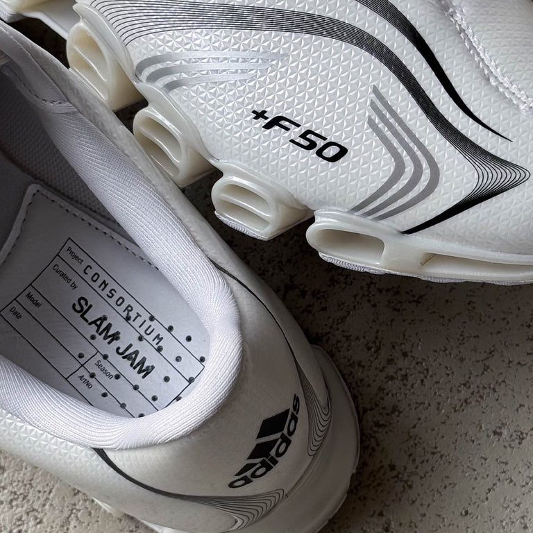 Adidas x Slam Jam F50 Tunit Mega Consortium onfeet
