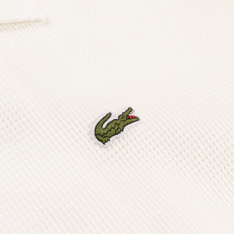 Lacoste Relaxed Fit Shirt With Structured Waffle Look