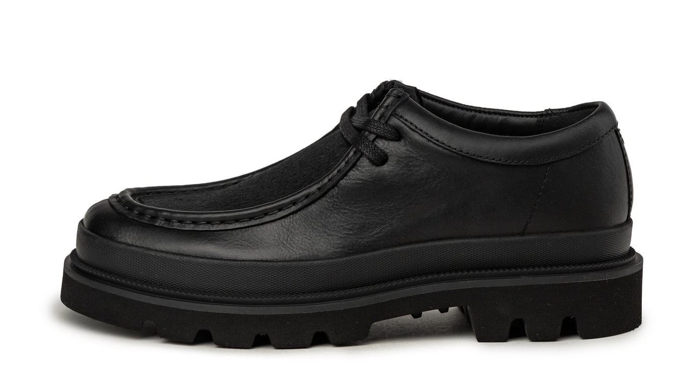 Clarks Badell Seam Genuine Leather Black Clarks Mens Badell Lace Black Leather Dress Oxford Shoes | eBay main image 2