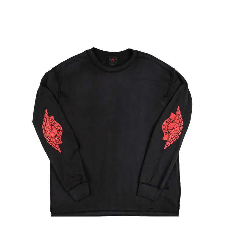 Nike Jordan Rare Air Longsleeve - XXL / Black / Chile Red - 2
