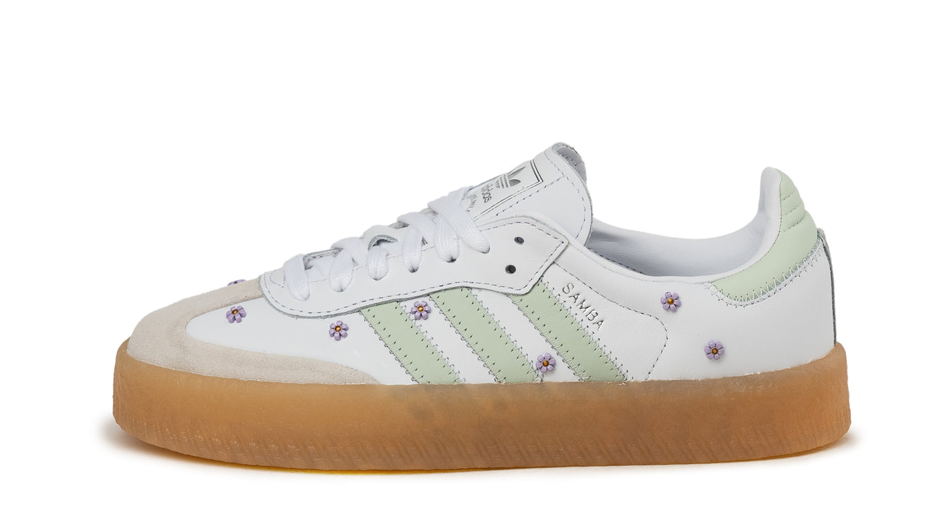 国内配送 adidas SAMBAE W SHADOW GREEN/CHALK WHITE/OFF WHITE adidas Samba XLG Shadow Green Chalk White Men's - JI3198 - US