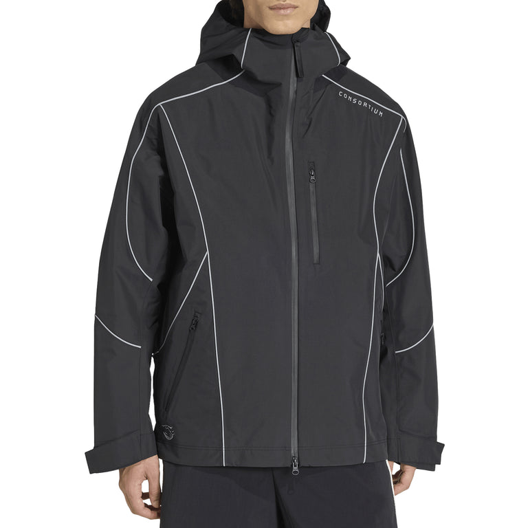 Adidas Shell Jacket By Consortium - XL / Black - 2
