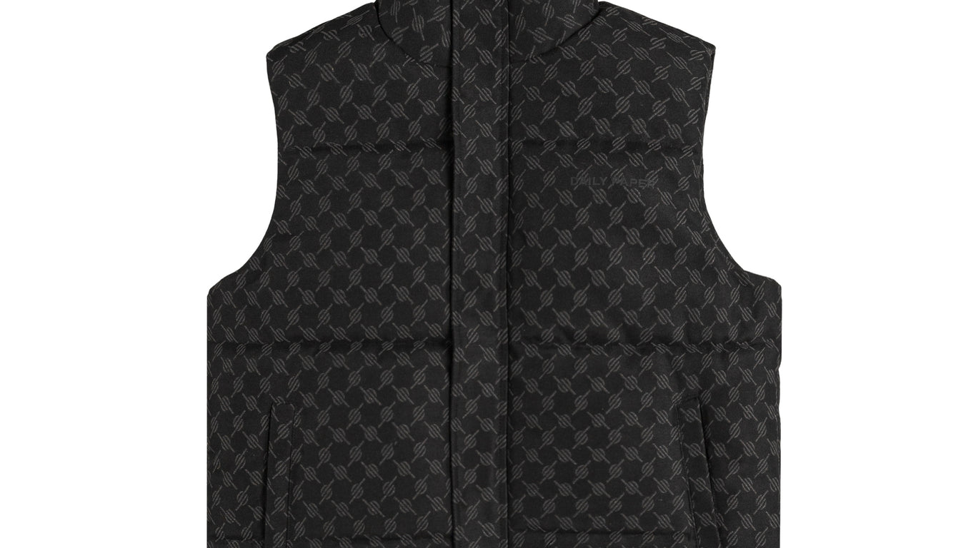 Bodywarmer Daily Paper Weste Daily Paper Pondo Cotton Monogram