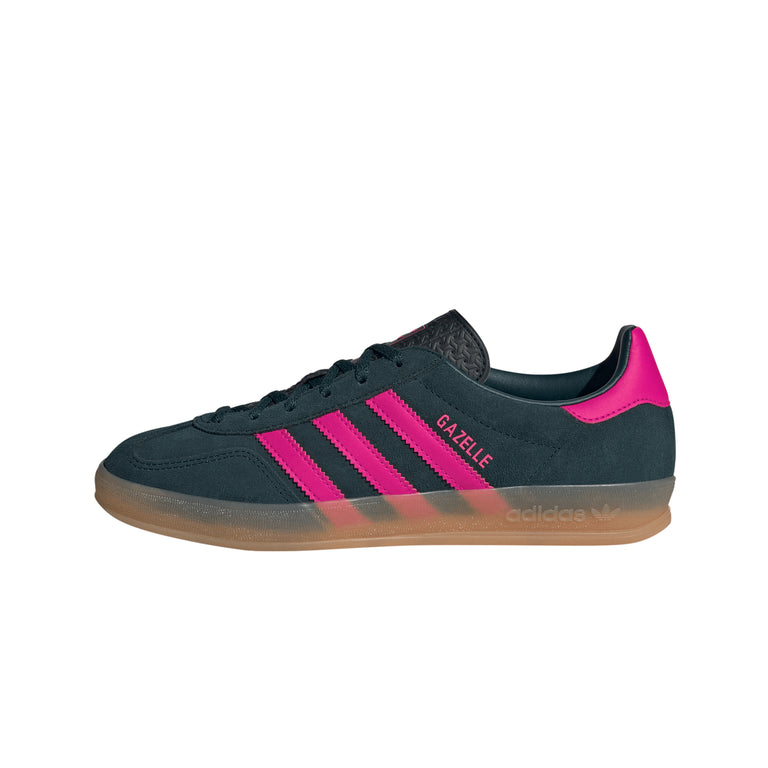 Adidas Gazelle Indoor W - 42 / Aurora Ivy / Shock Pink / Gum 3
