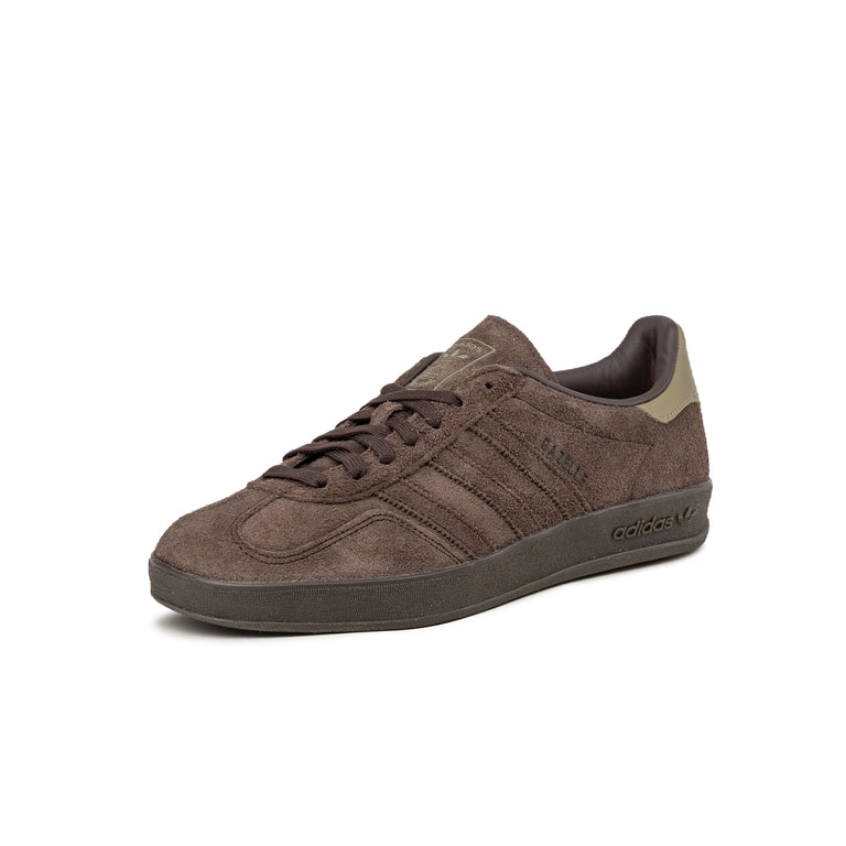 Adidas Gazelle Indoor - 47 1/3 / Dark Brown / Dark Brown / Orbit Green - 2
