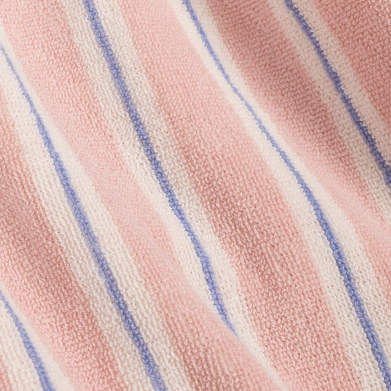 Tekla Hooded Bathrobe - L / Candy Stripes - 5
