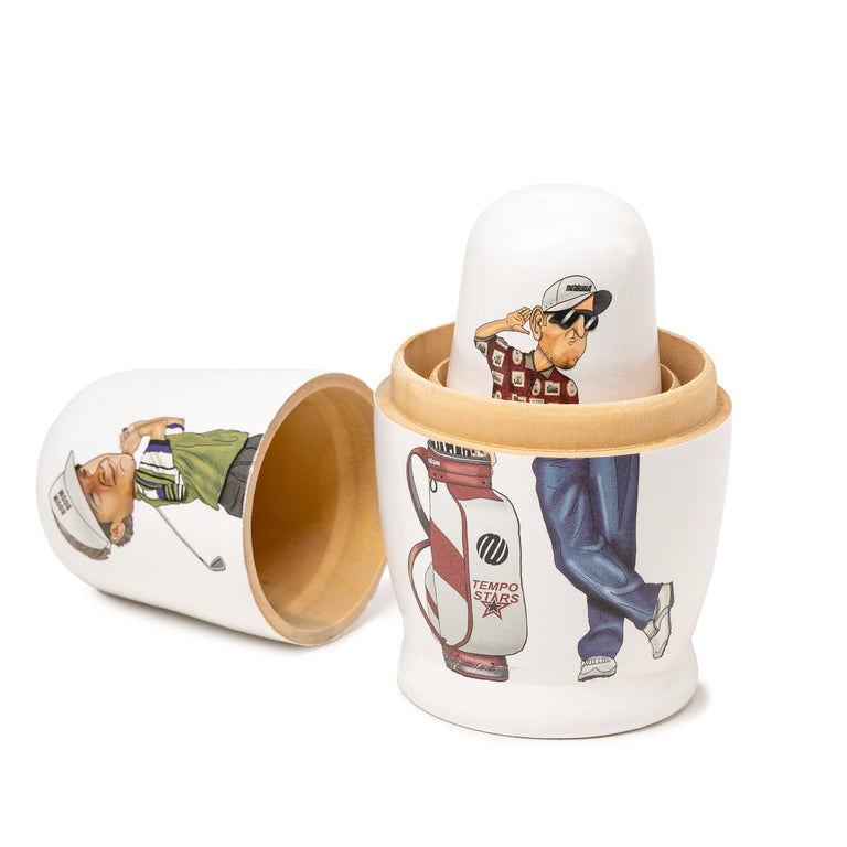 Metalwood Nesting Dolls