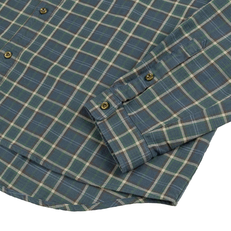 ERL Green Plaid Overshirt Woven (Green)