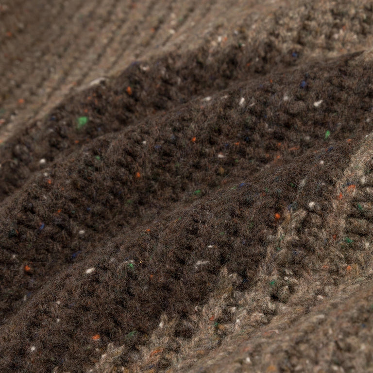 ERL Swirl Wool Crewneck Knit (Brown)