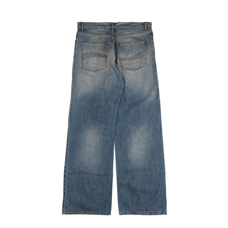 ERL Breakwater Wash Denim Jeans Woven (Blue)