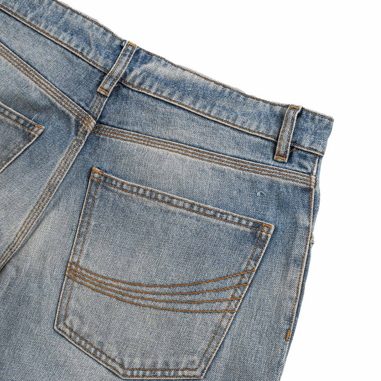 ERL Breakwater Wash Denim Jeans Woven (Blue)