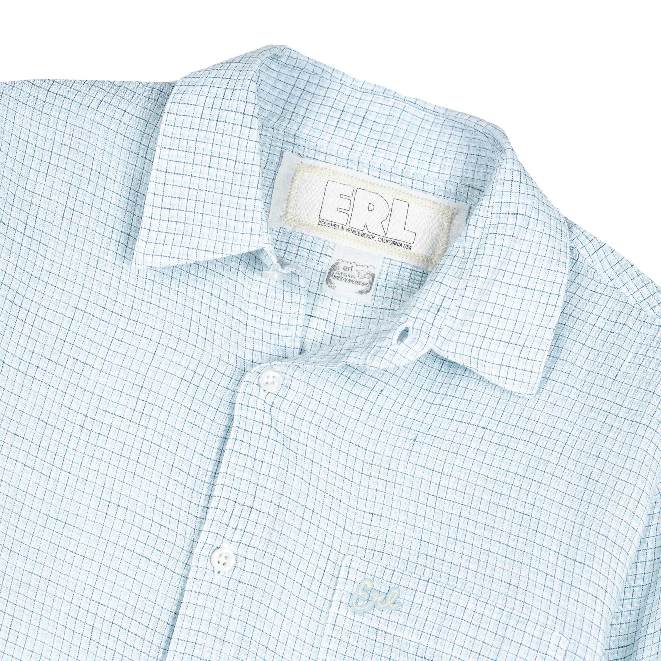 ERL Plaid Shirt Woven | Apparel » Buy online now!