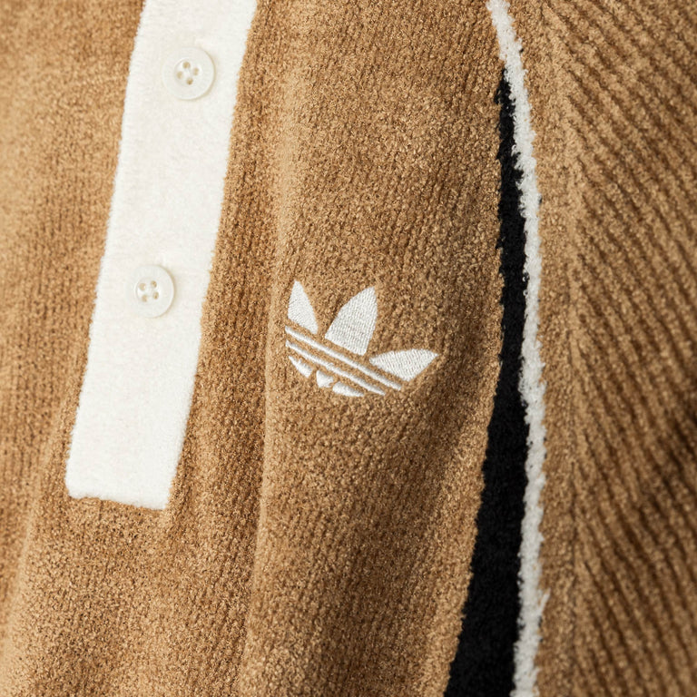 Adidas Retro Remix Teamgeist Poloshirt - XXL / Cardboard / Black / Off White - 5
