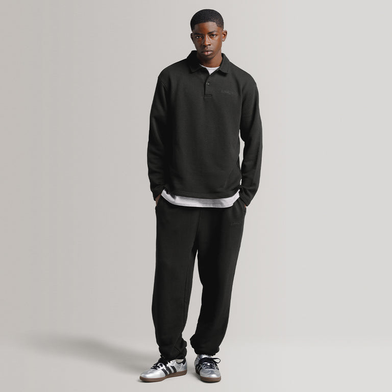 Asphaltgold Essentials Polo Sweater