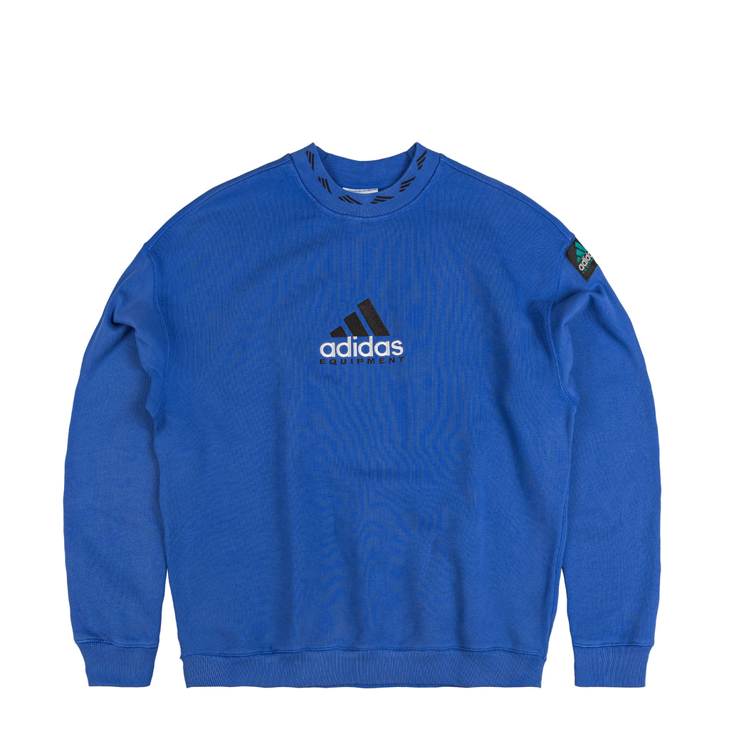 ★アディダス EQT Wash Crewneck Sweatshirt 関税込★ Adidas Men's EQT Wash Crewneck Sweatshirt in Equipment Blue