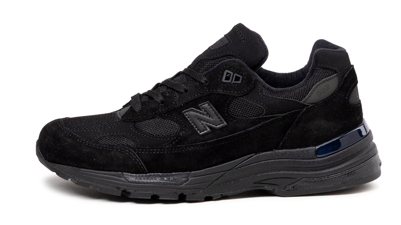 スニーカー New Balance 992 U992TB Made in USA (2025) New Balance 992 Made In USA 'Triple Black' 2025 - New