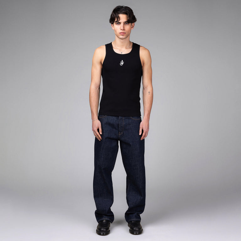 JW Anderson Anchor Embroidery Tank Top