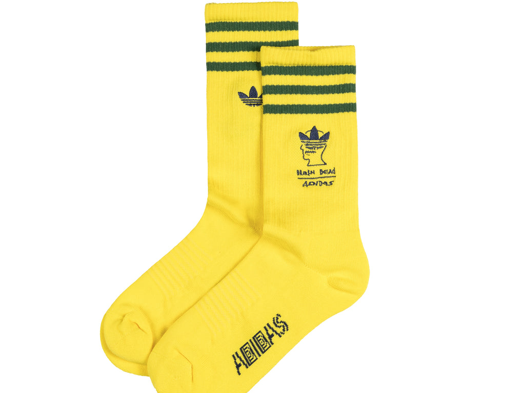 コラボ★Adidas×Brain Dead Socks★アディダス ソックス Brain Dead x Adidas Socks - Navy