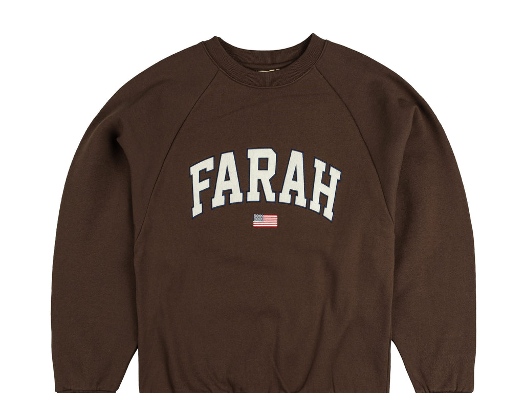 farah × wake】FARAH for WAKE SweatShirt FARAH◇FARAH for WAKE/CREW