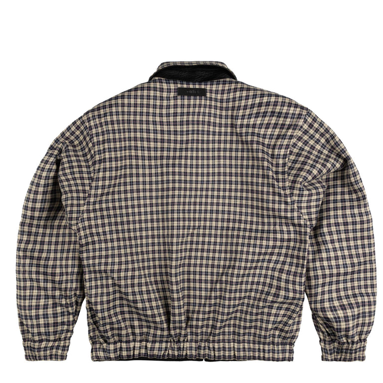 Arte Antwerp Reversible Plaid Leather Jacket