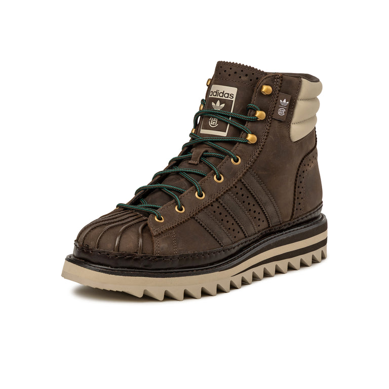 Adidas x Clot Pro Model by Edison Chen - 44 / Dark Brown / Wonder Beige / Dark Brown - 4
