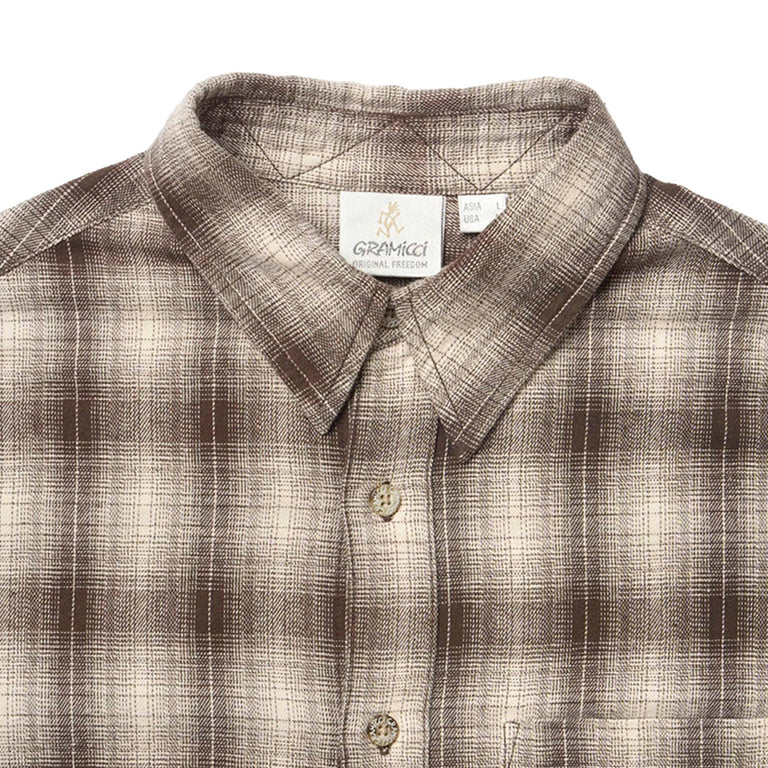 Gramicci Piled Flannel Shirt - S / Slate - 3
