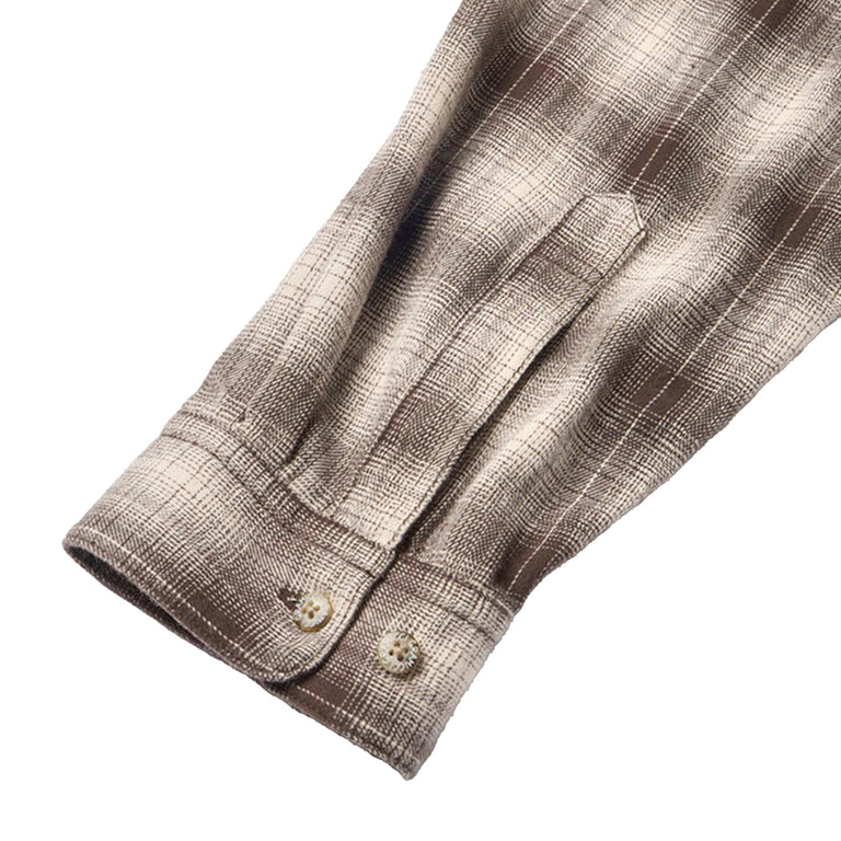 Gramicci Piled Flannel Shirt - S / Slate - 4
