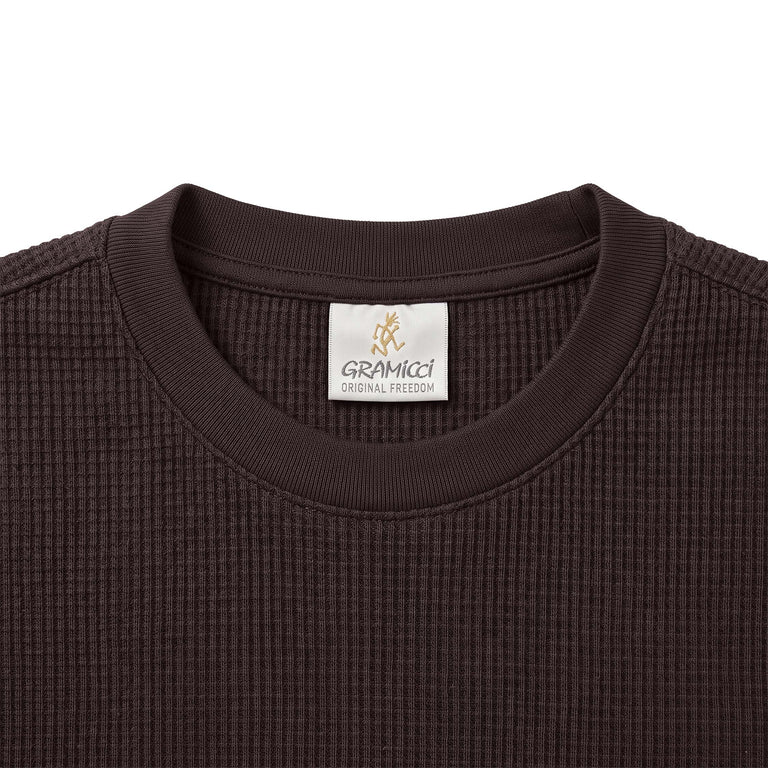 Gramicci Waffle Crew - S / Fossil Pigment - 2
