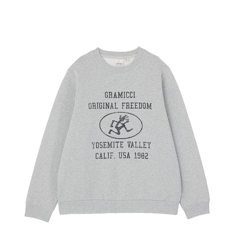 Gramicci Yosemite Valley Sweatshirt - S / Grey Heather - 1
