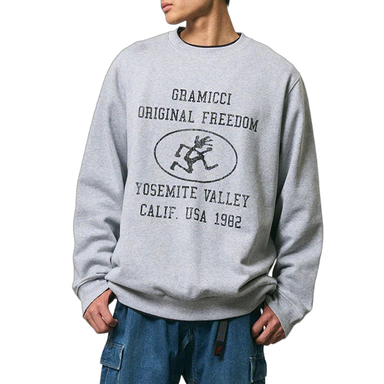 Gramicci Yosemite Valley Sweatshirt - S / Grey Heather - 3
